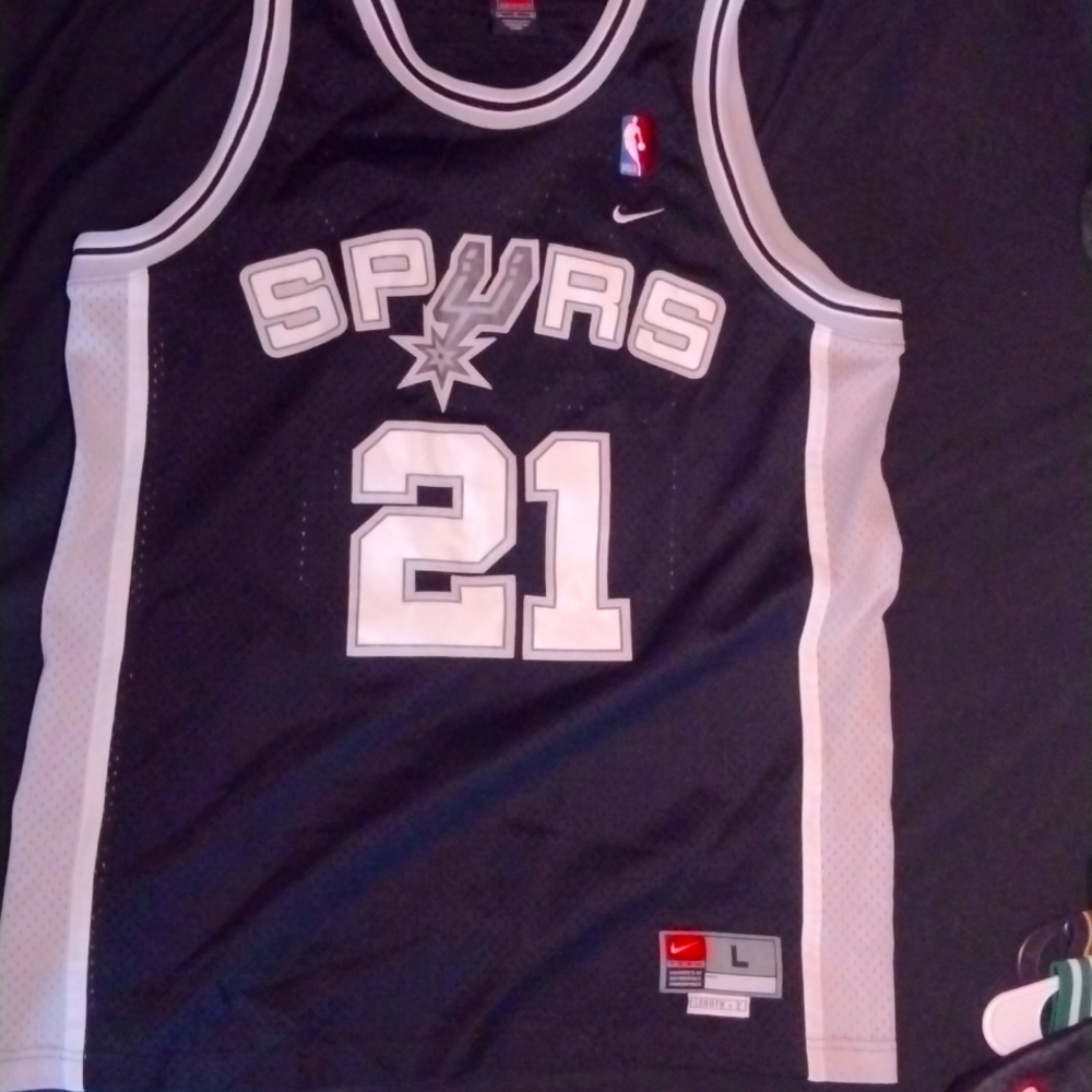 Tim Duncan San Antonio Spurs Nike Jersey